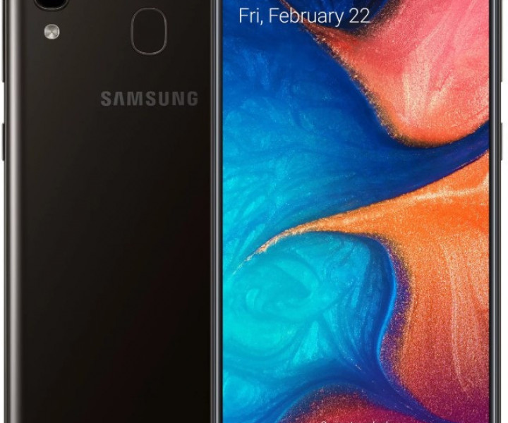 Samsung Galaxy A20 A205F 3/32GB Black (SM-A205FZKV)